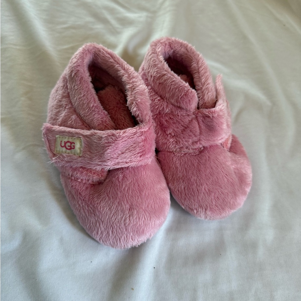 UGG Pink Baby Booties